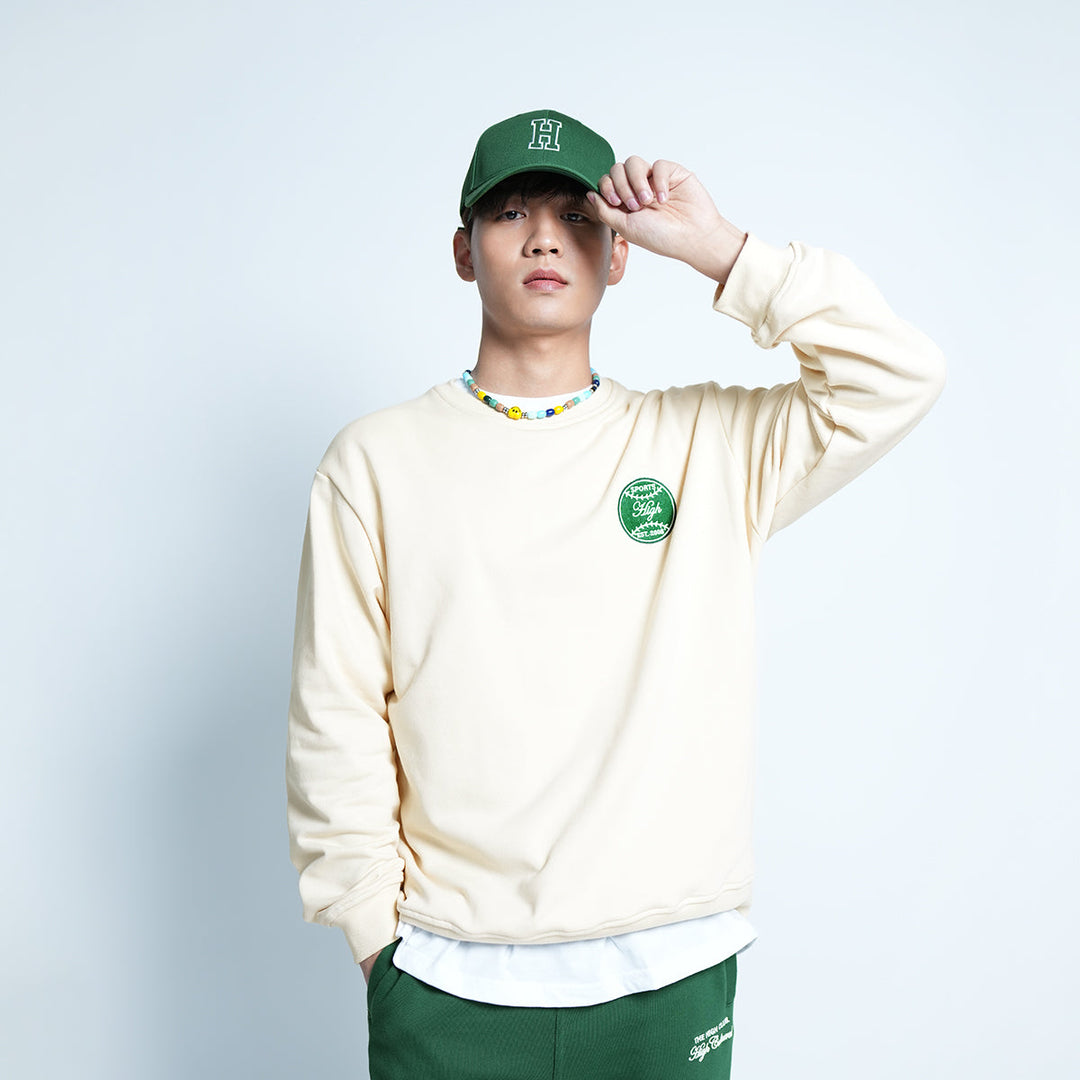 Athleisure Baseball Embroidery Sweater - 234