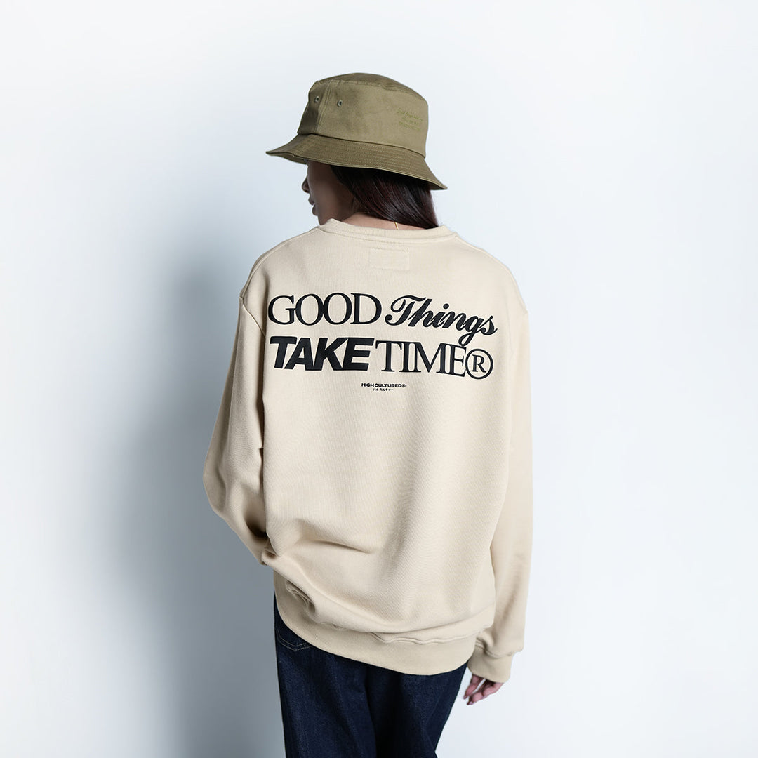 Good Things Take Time Hiro Loose Sweater - 242