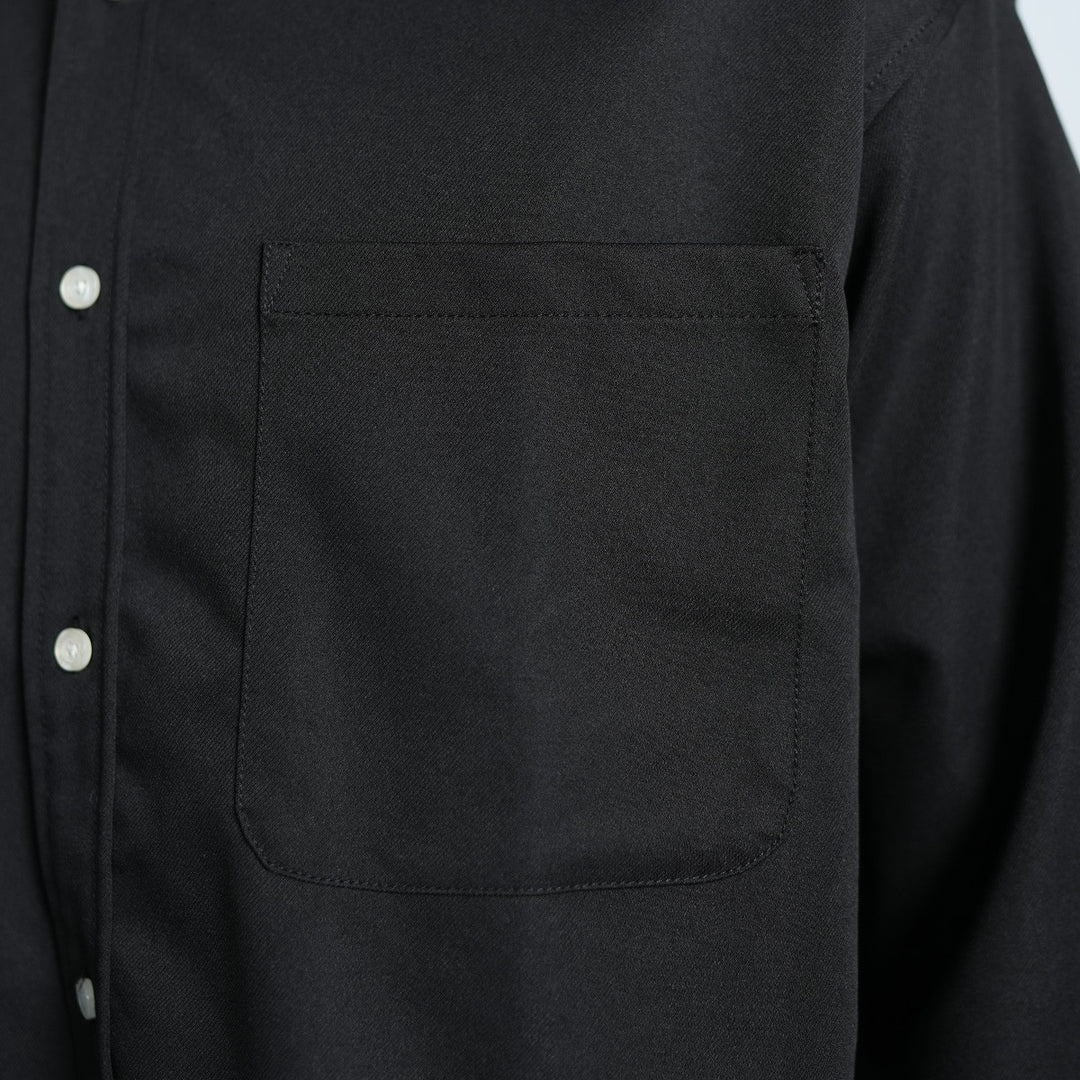 High Cultured Relaxed Long Sleeve Shirt with Pocket - 270